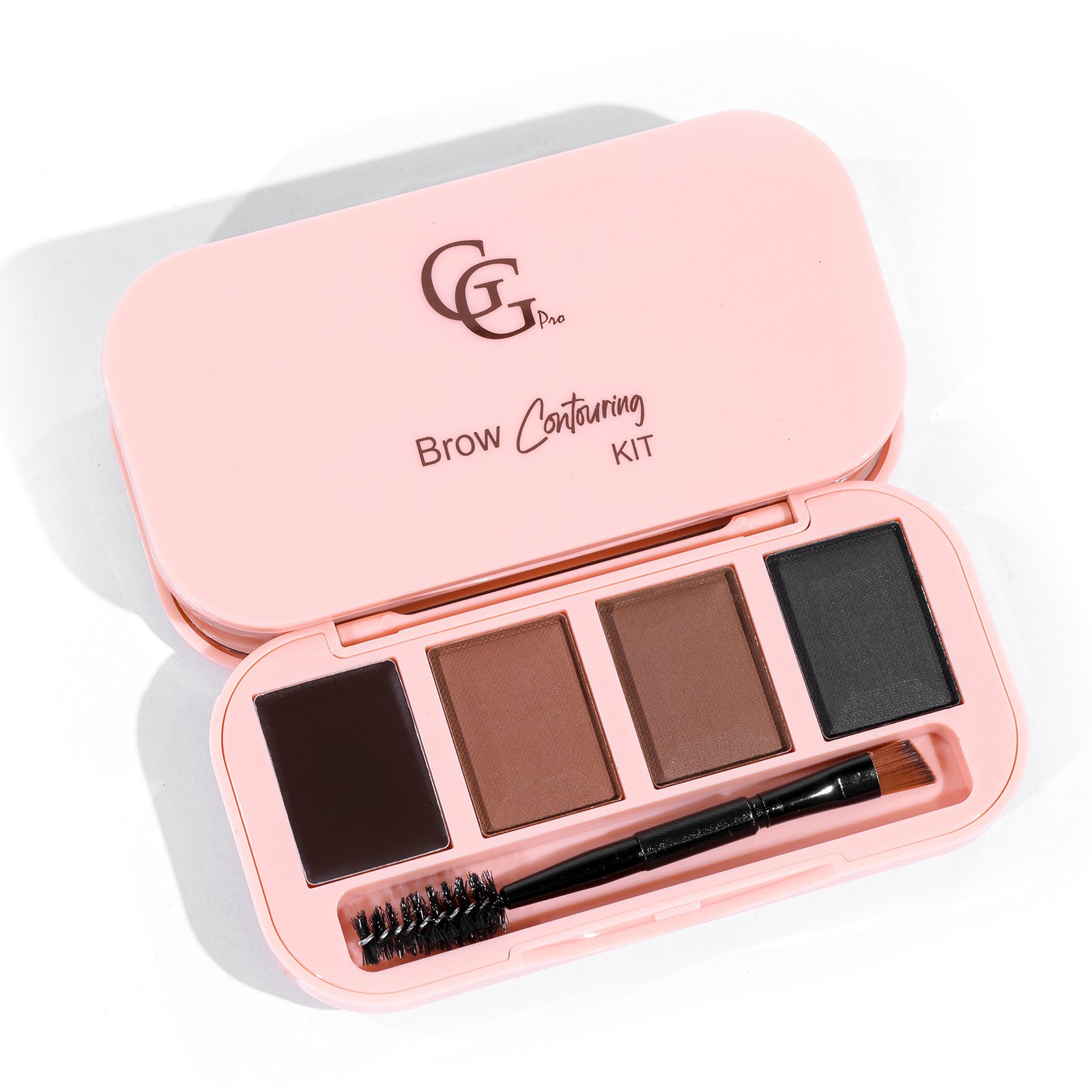 Gorgeous Girl Brow Contouring Eye Brow Kit with Dual Side Brush - Image 3