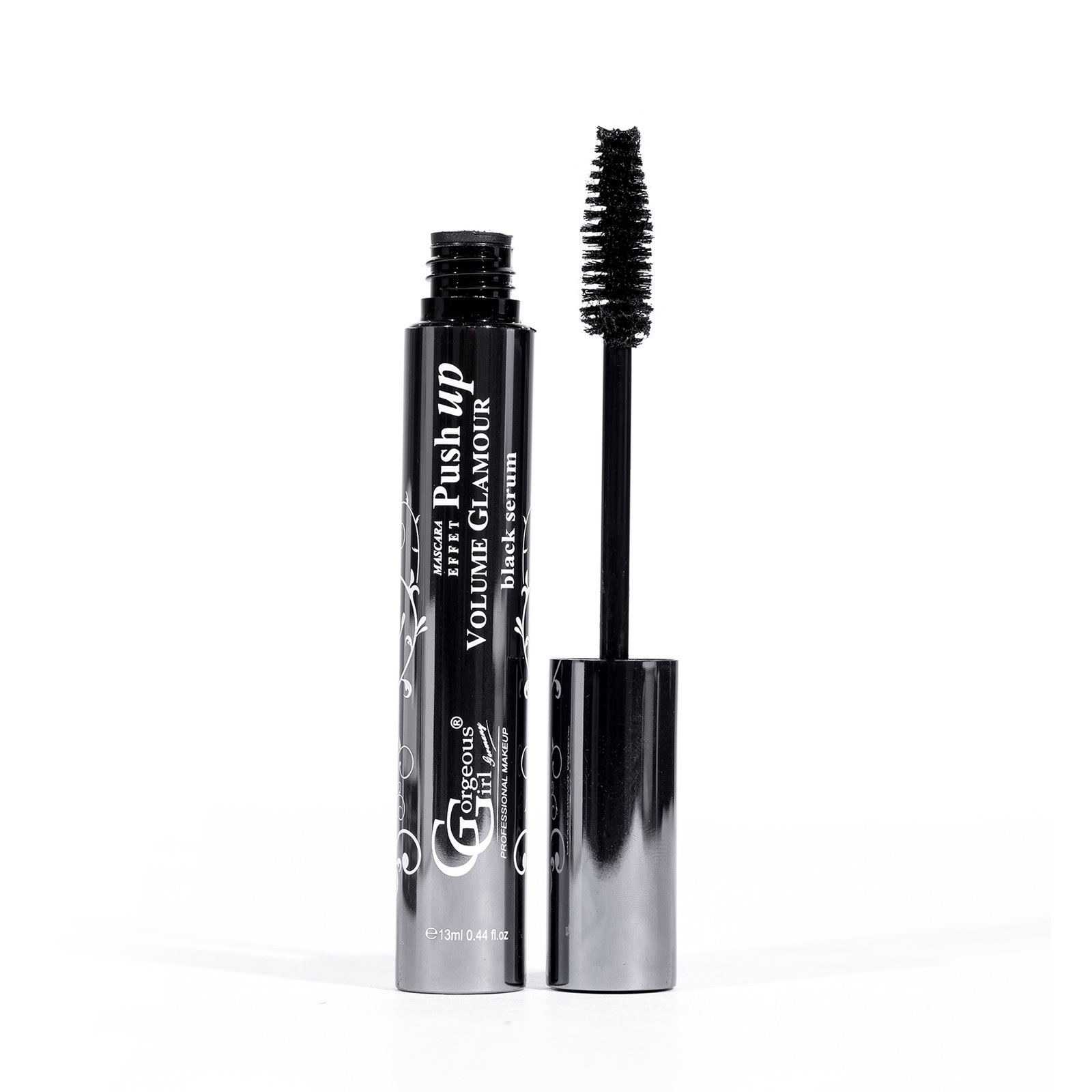 Gorgeous Girl Push Up Volume Glamour Smudge Proof Mascara for Women, Black - Image 4