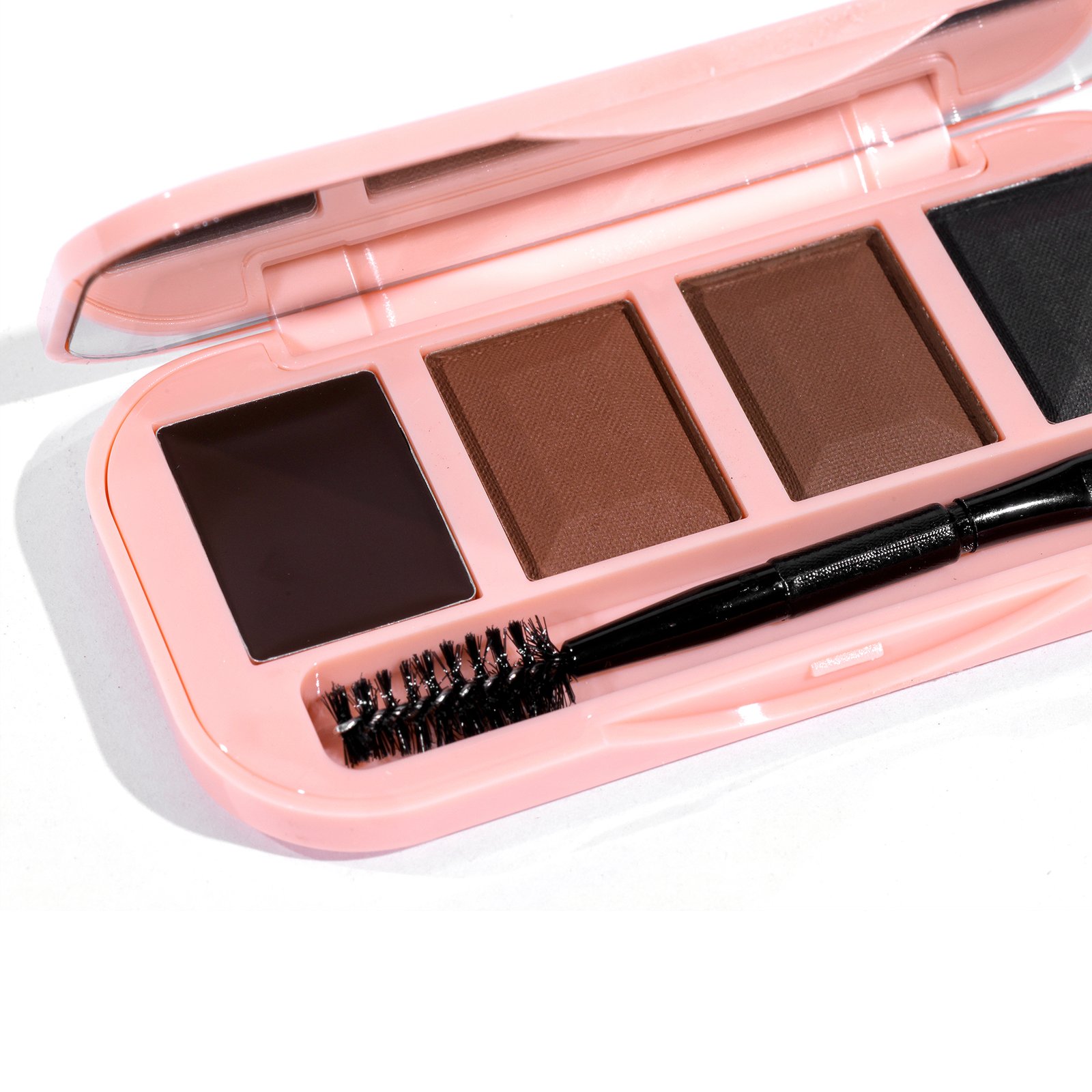 Gorgeous Girl Brow Contouring Eye Brow Kit with Dual Side Brush - Image 4