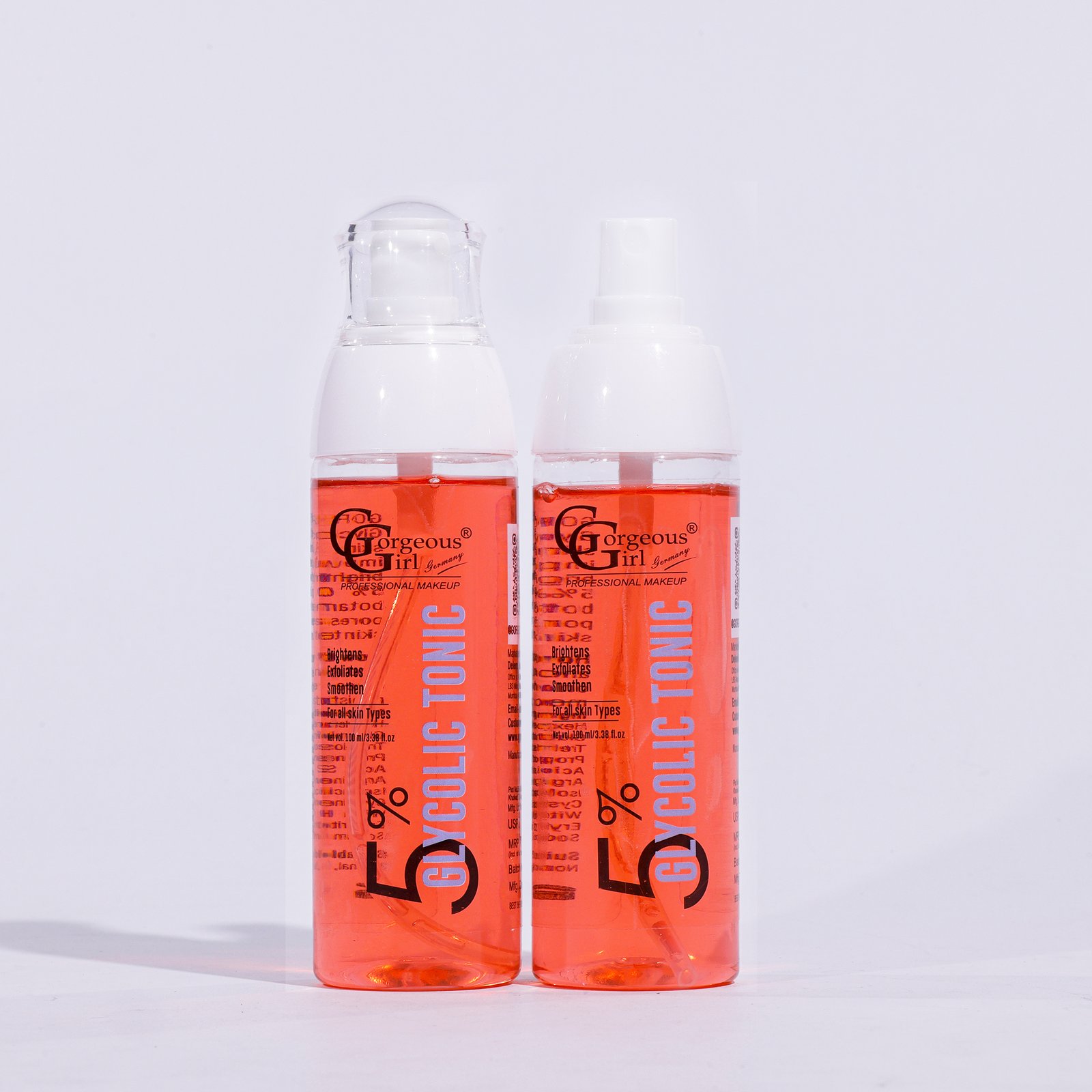 Gorgeous Girl 5% Glycolic Tonic Exfoliating Toner