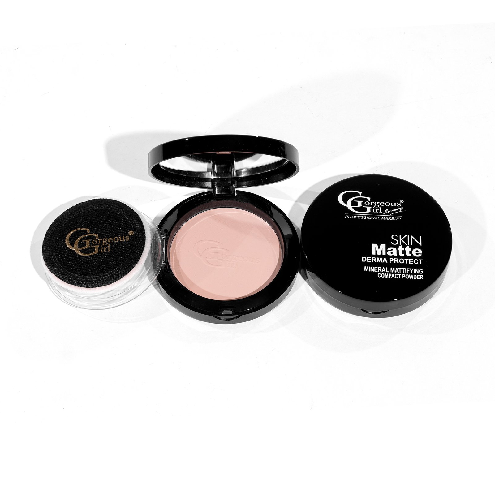 Gorgeous Girl Skin Matte Compact Powder – Lightweight Oil Control Face Compact - Image 8