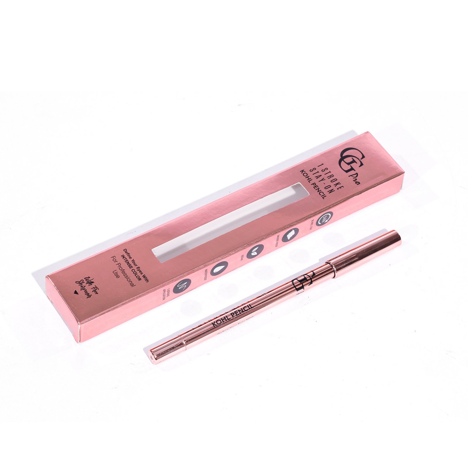 Gorgeous Girl Pro 1 Stroke Stay-On Kohl Pencil – Waterproof Long Lasting Kajal - Image 3