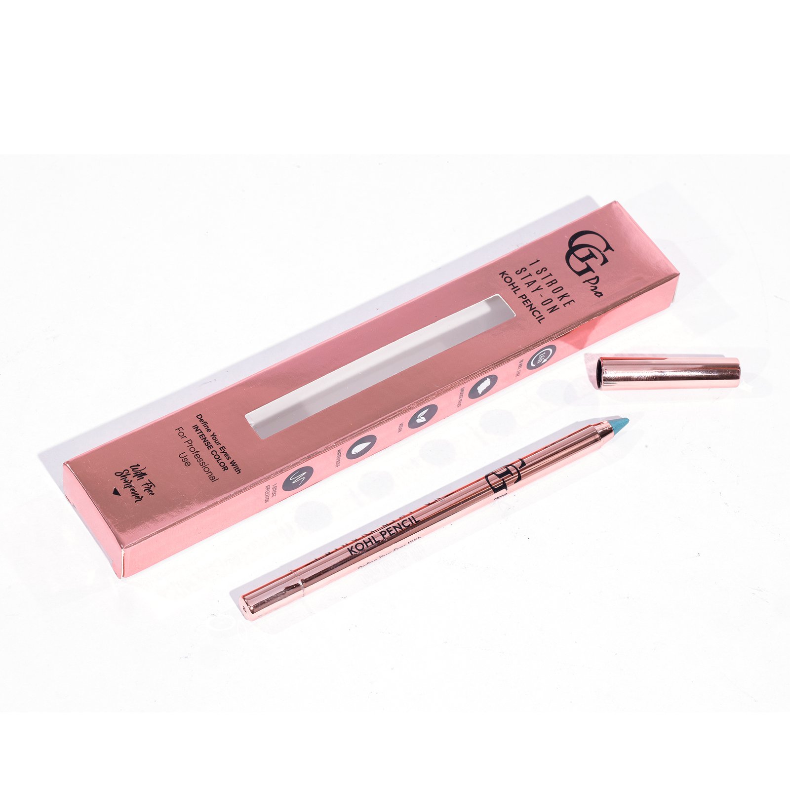 Gorgeous Girl Pro 1 Stroke Stay-On Kohl Pencil – Waterproof Long Lasting Kajal - Image 4