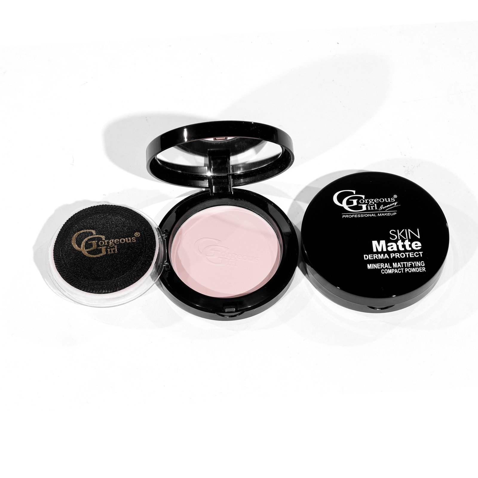 Gorgeous Girl Skin Matte Compact Powder – Lightweight Oil Control Face Compact - Image 6