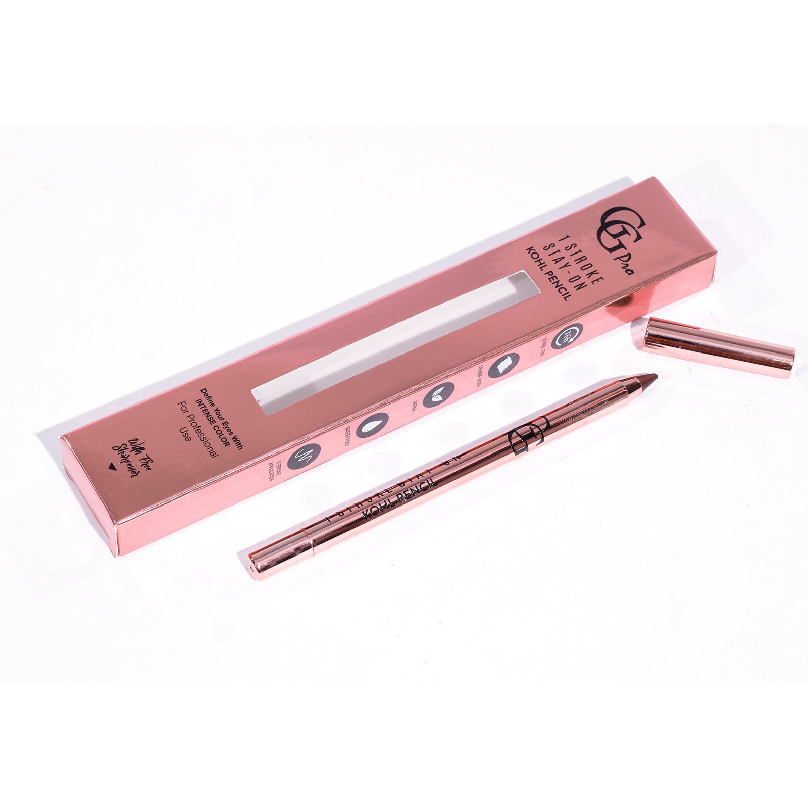 Gorgeous Girl Pro 1 Stroke Stay-On Kohl Pencil – Waterproof Long Lasting Kajal - Image 8