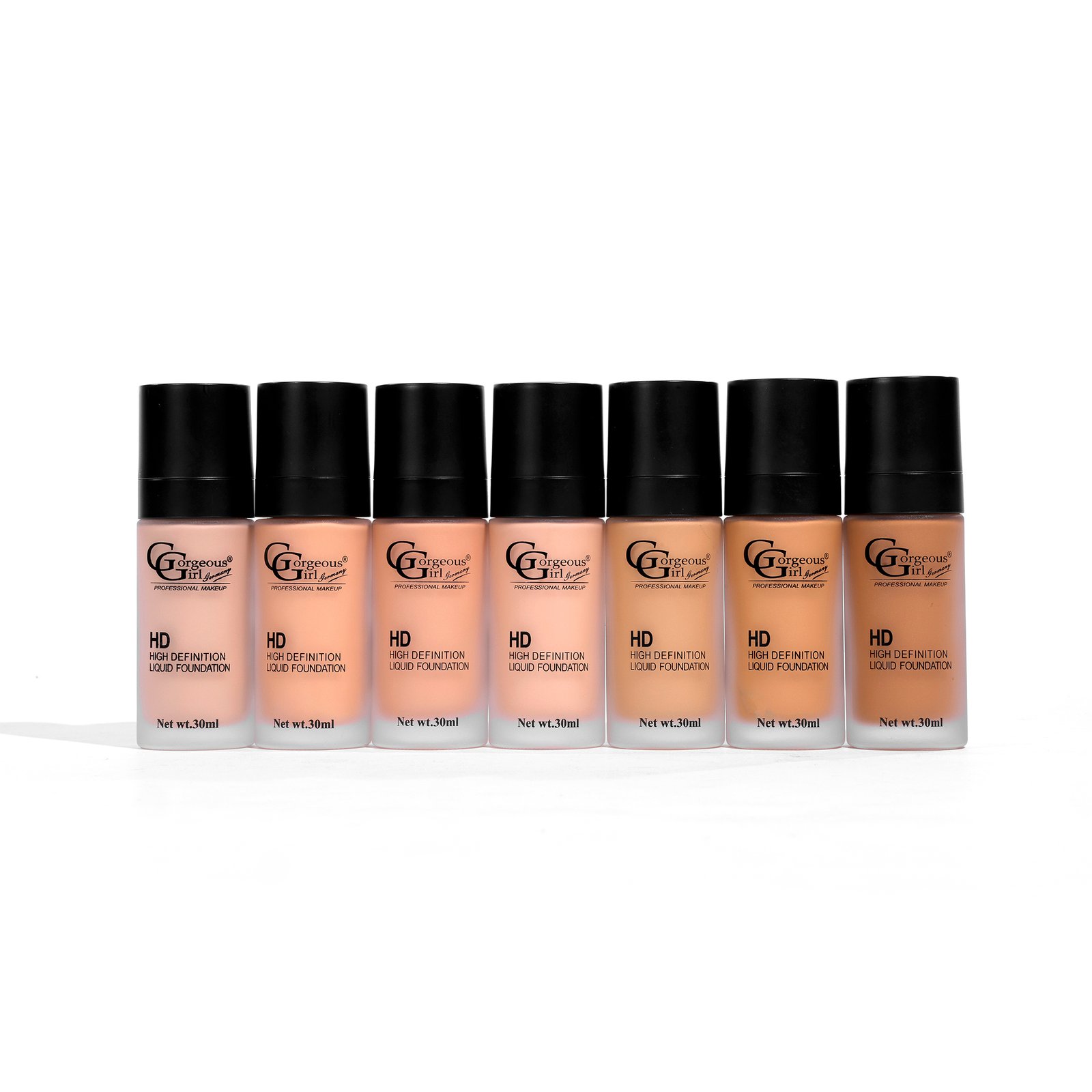 Gorgeous Girl HD High Definition Liquid Foundation – Full Coverage Smooth Finish Foundation - Image 2